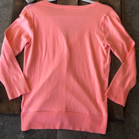 Merona Orange Cardigan Sweater - Picture 6 of 11